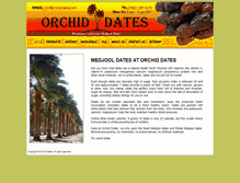 Tablet Screenshot of orchiddates.com